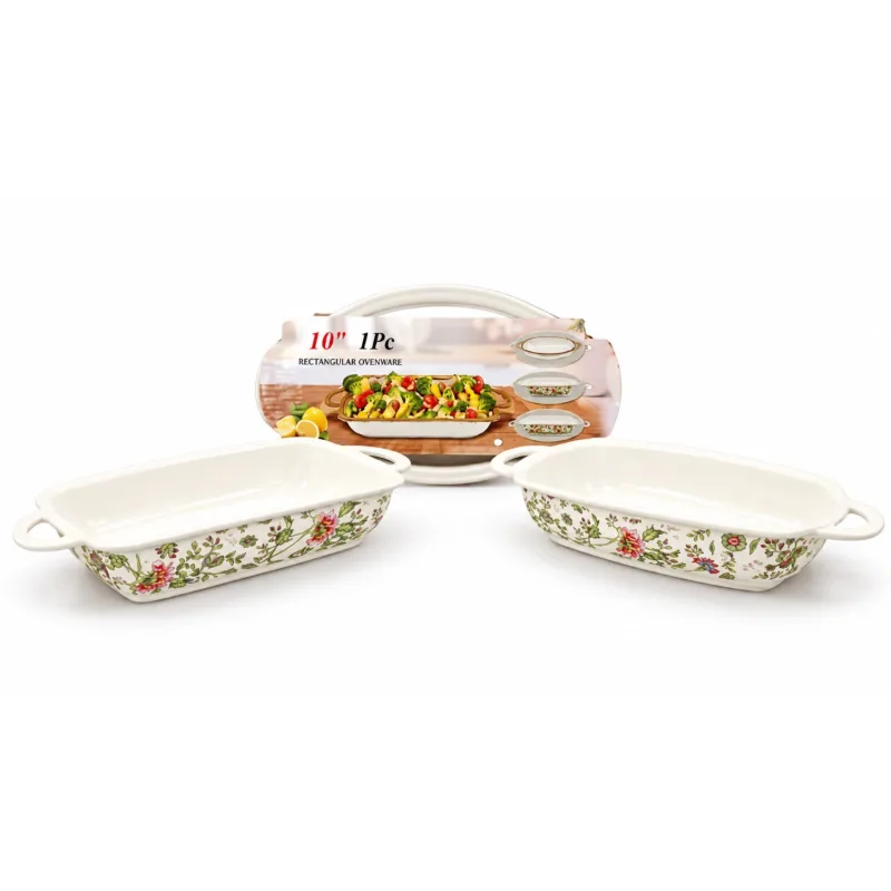 Blue Mountain Ceramic Bowl Rectangular