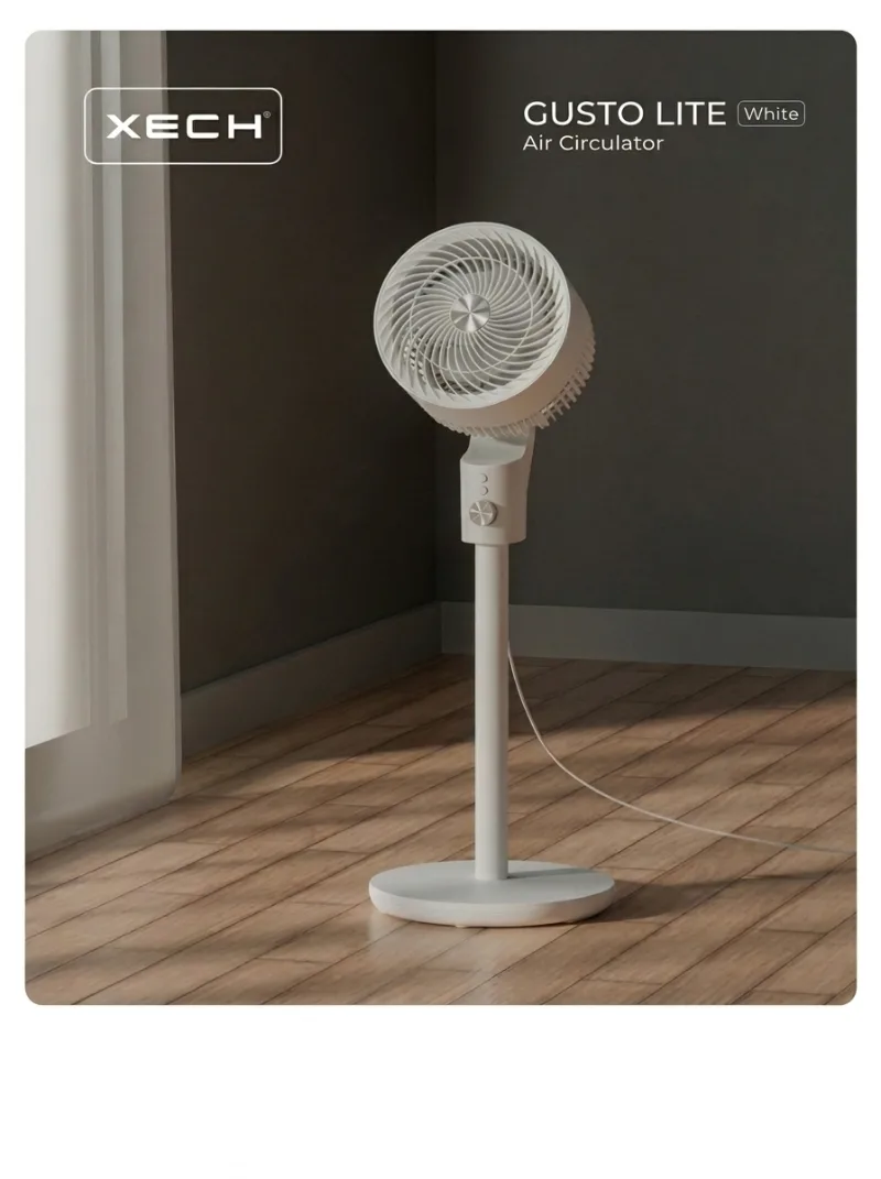 XECH Gusto Lite 3D Oscillating Air Circulator Fan
