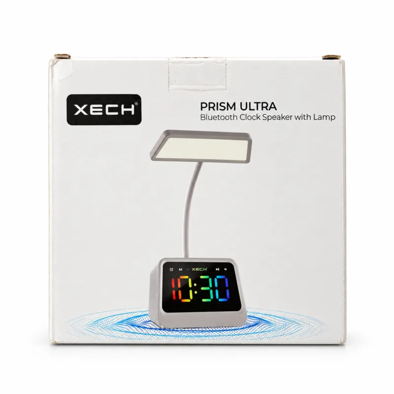 XECH PRISM ULTRA CLOCK SPEAKER LAMP