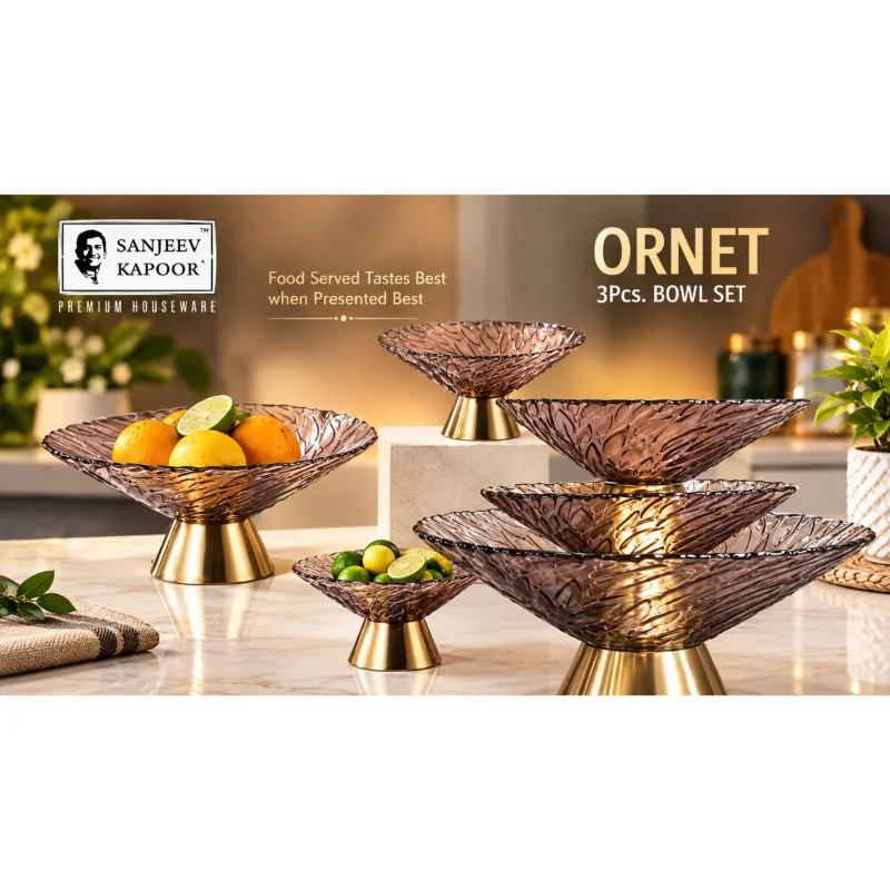 Ornet 3 Pcs. Bowl Set