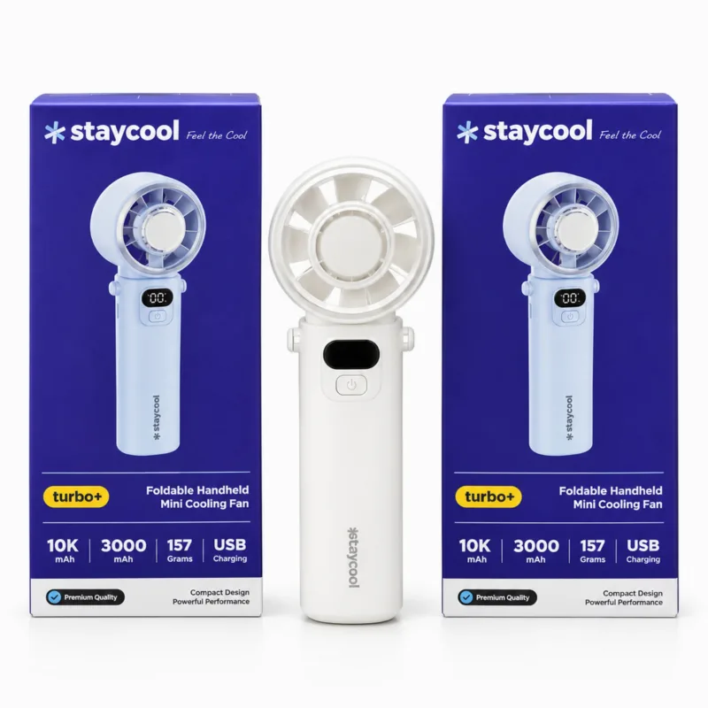 Staycool Foldable Fan turbo+