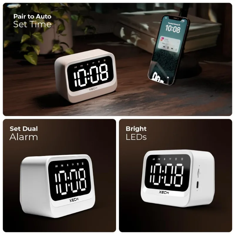 XECH Eon Digital Clock Speaker (X-609) — view 6