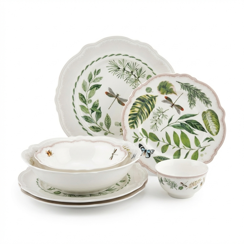 Dinner Set Nature Inspired 12905