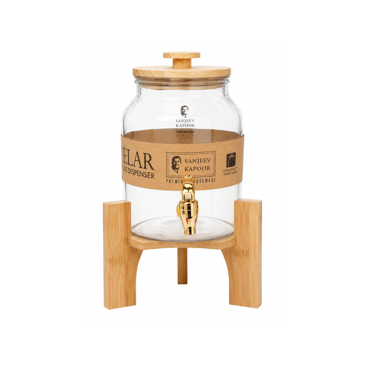Sanjeev Kapoor Glass Dispenser 5.5L