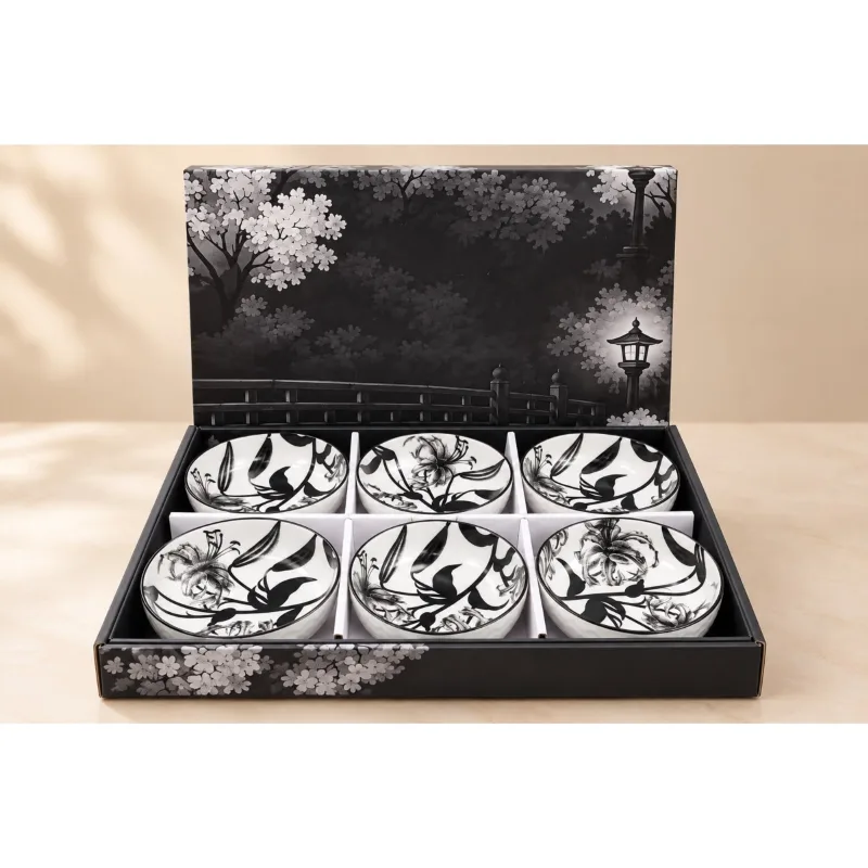Devnow dessert plated set of 6 pc