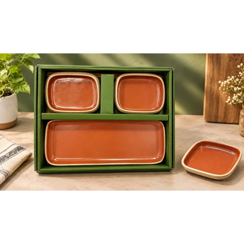 Vola ceramic setving trio set