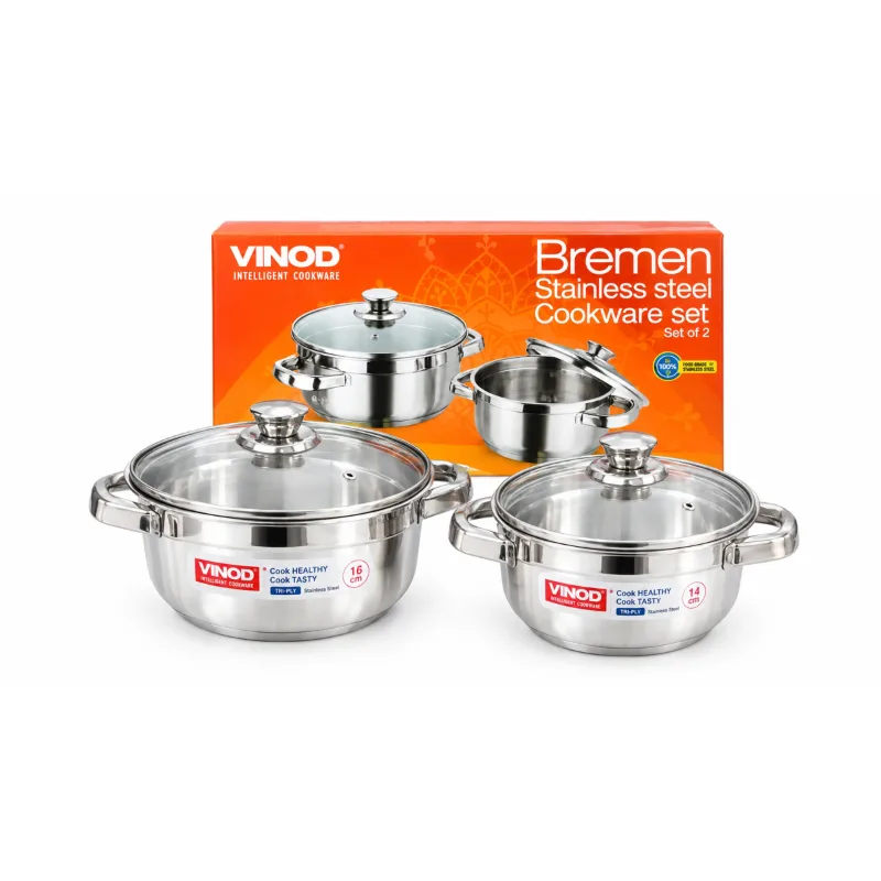 Vinod cookware 2 pcs gift set