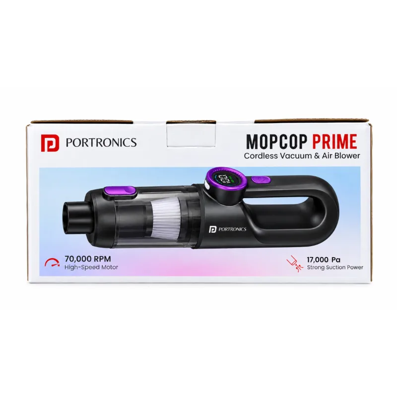 Portronics mopcop prime cordless vaccum cleaner