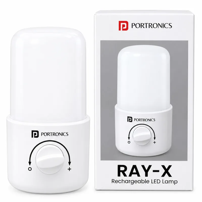 Portronics Ray -x recharge led lamp