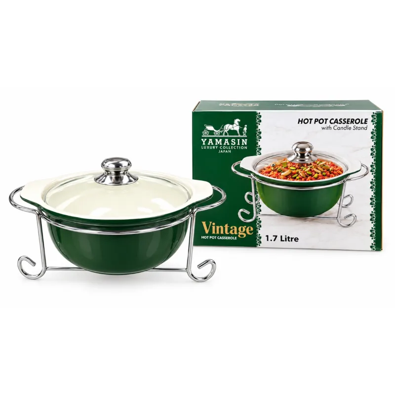 YAMASIN HOT POT CANDLE WITH STAND