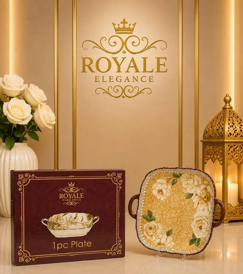 Royale Elegance 1pc Serving Platter