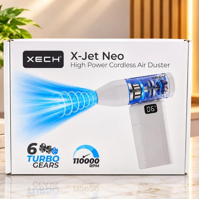 XECH X-JET NEO HIGH POWER CORDLESS AIR DUSTER