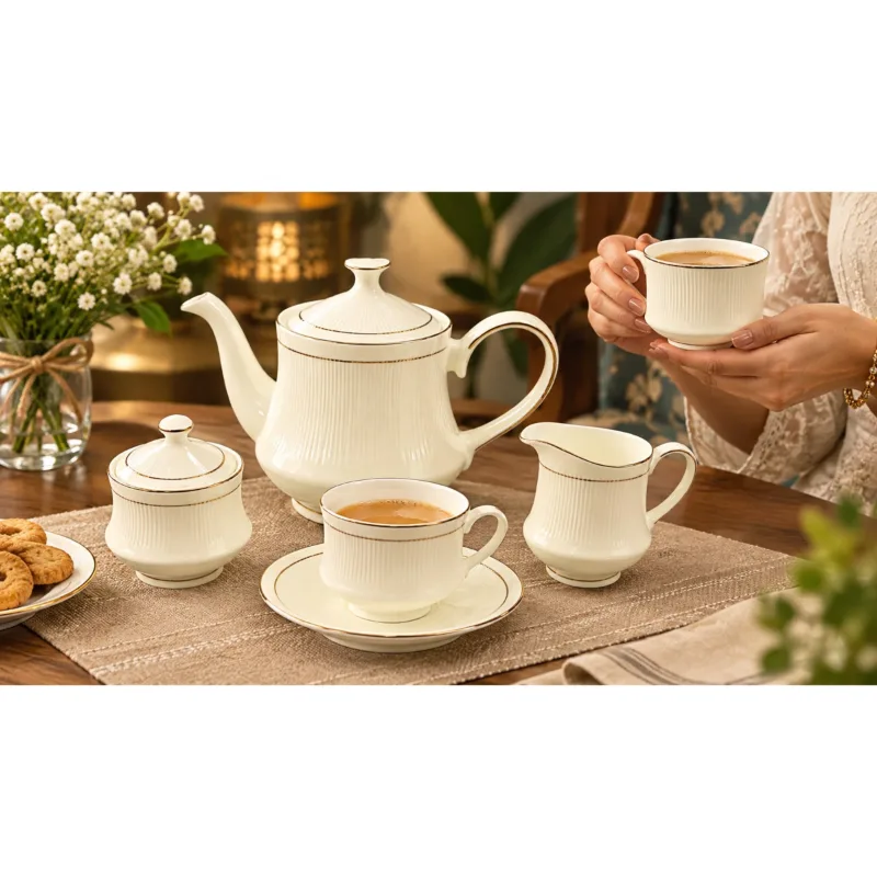 Tea set 15 pc