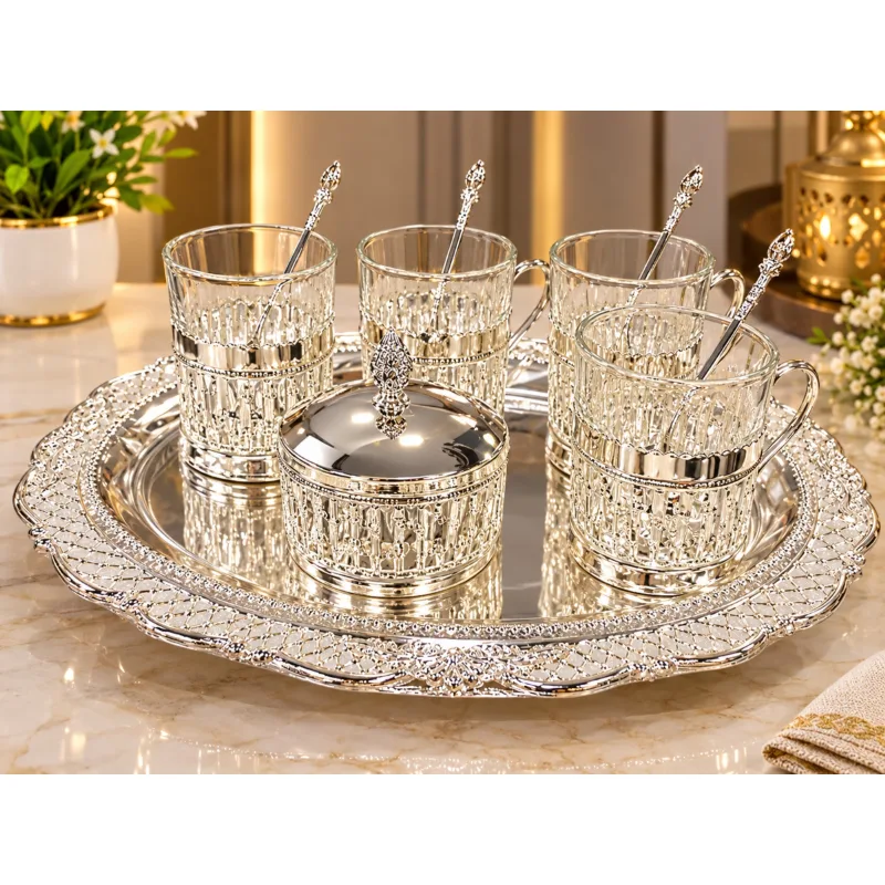Silver star GS coffe set of 7 pc