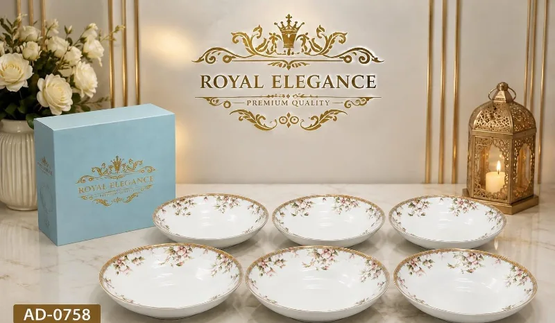 Royale Elegance 6pcs Bowl Set