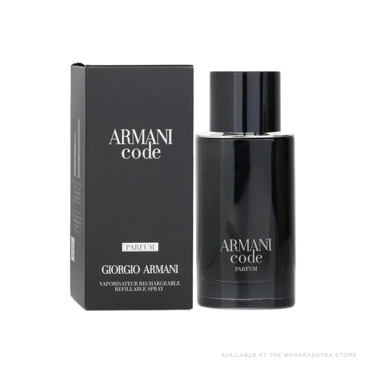 Giorgio Armani Code Parfum Refillable Spray for Men 75ml