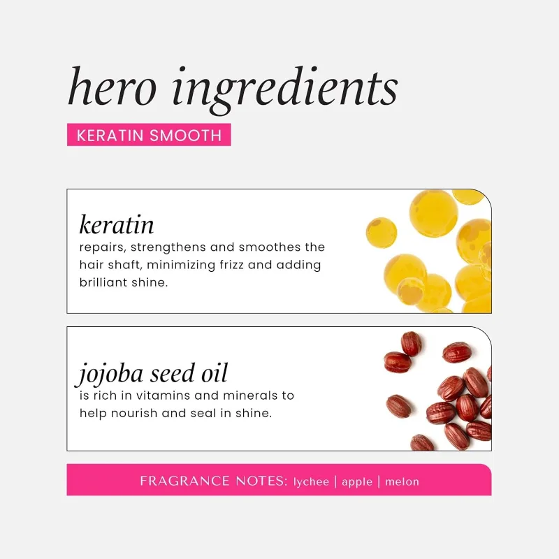 HASK Keratin Protein Smoothing Conditioner (355ml) — view 3