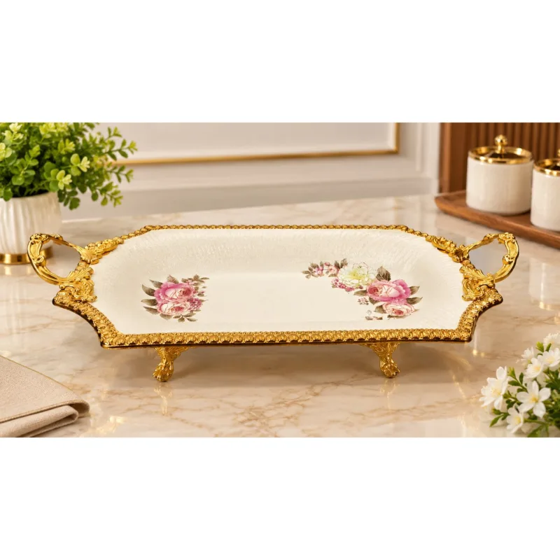 Royal ceramic stand bowl