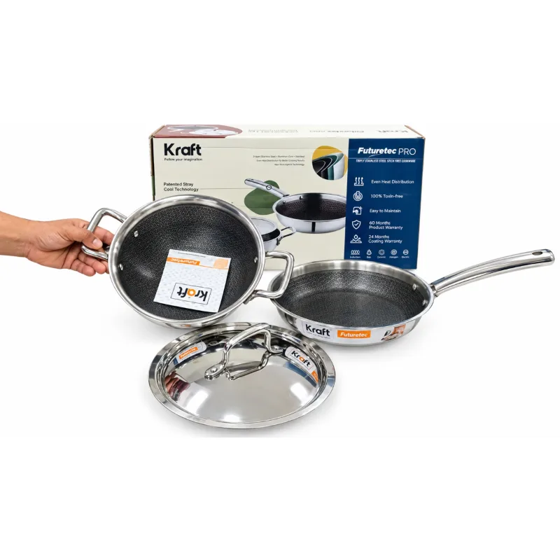 Kraft futurtec cookware 2 pc gift set
