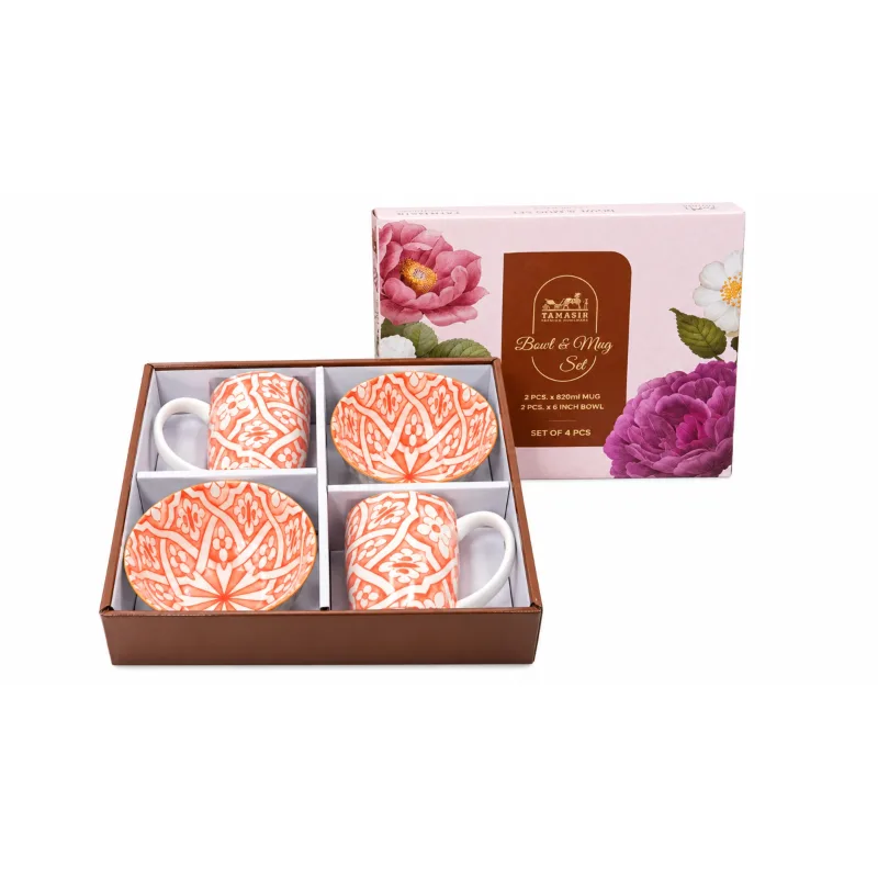 Yamasin bowl and mug set of 2 pcs