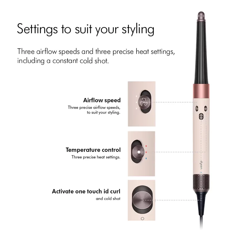 Dyson Airwrap ID 6-In-1 Multi-Styler - Ceramic Pink Rose Gold