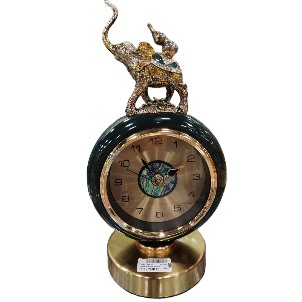 OM Ceramic Antique Clock