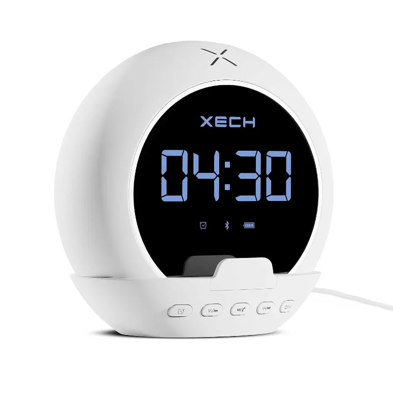 Xech Ellipse Speaker with Clock X-606